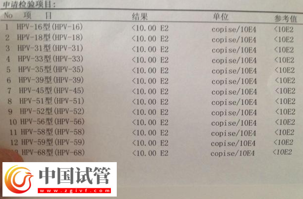 通过hpv报告单图片怎么判断自己是正常的呢？(图1)